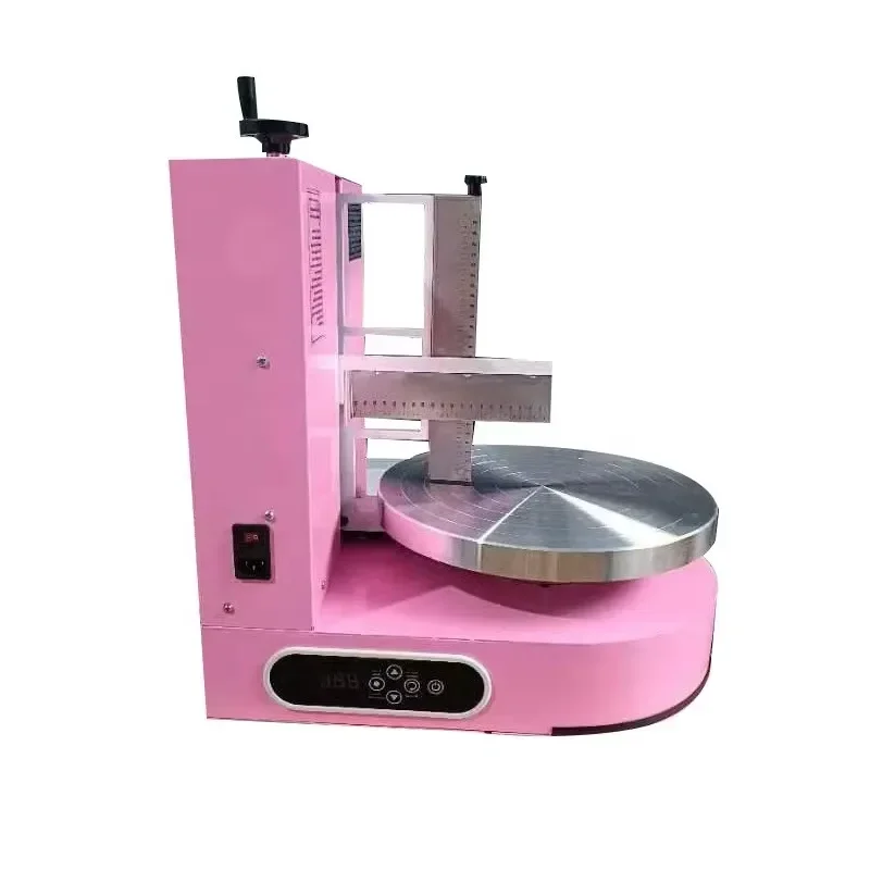Original Automatic Commercial Round Birthday Cake Decorating Machine New Condition for Icing and Frosting Made for Milk