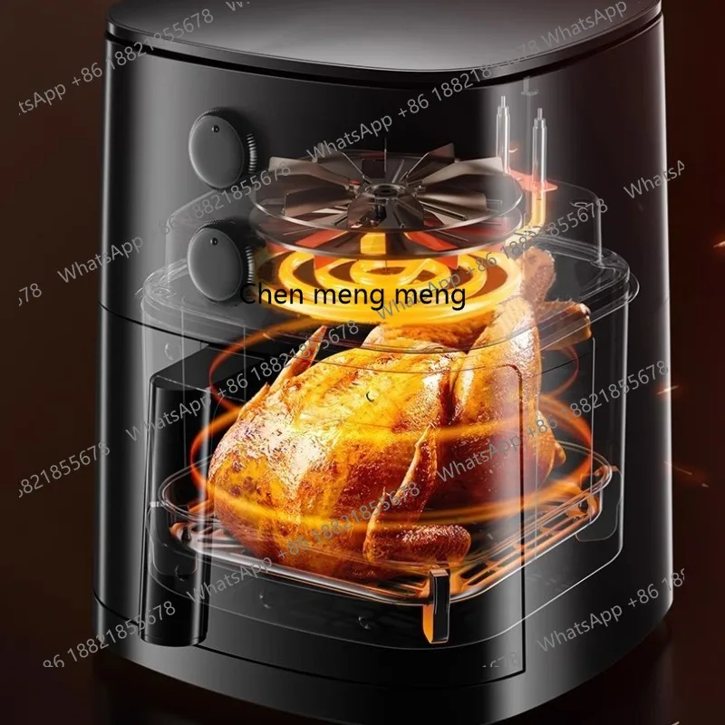 مقلاة هوائية منزلية 6 لتر بصرية 2023 فرن متكامل بسعة كبيرة KJ60D808