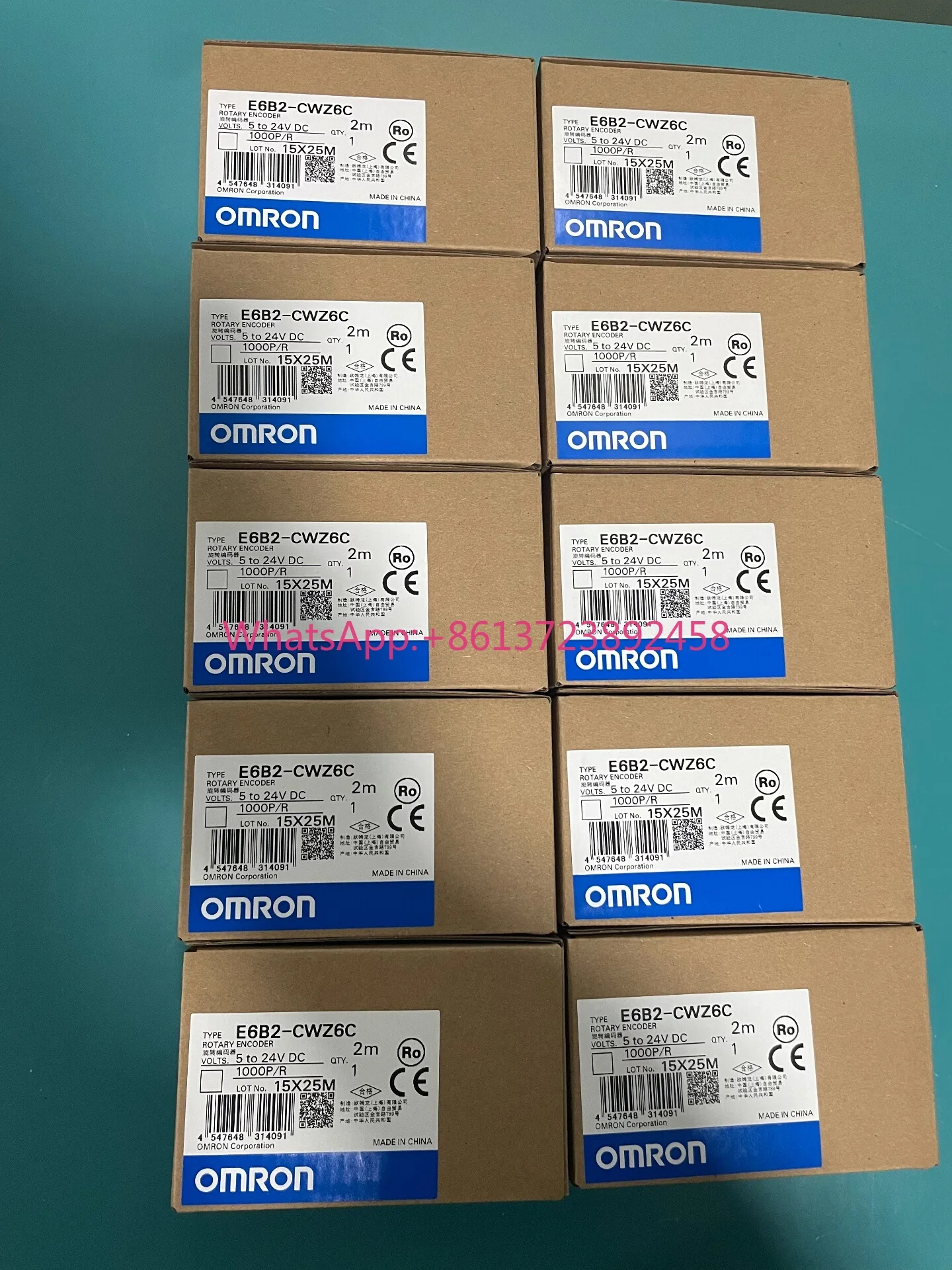 Omron Encoder E6B2-CWZ6C 1000P/R
