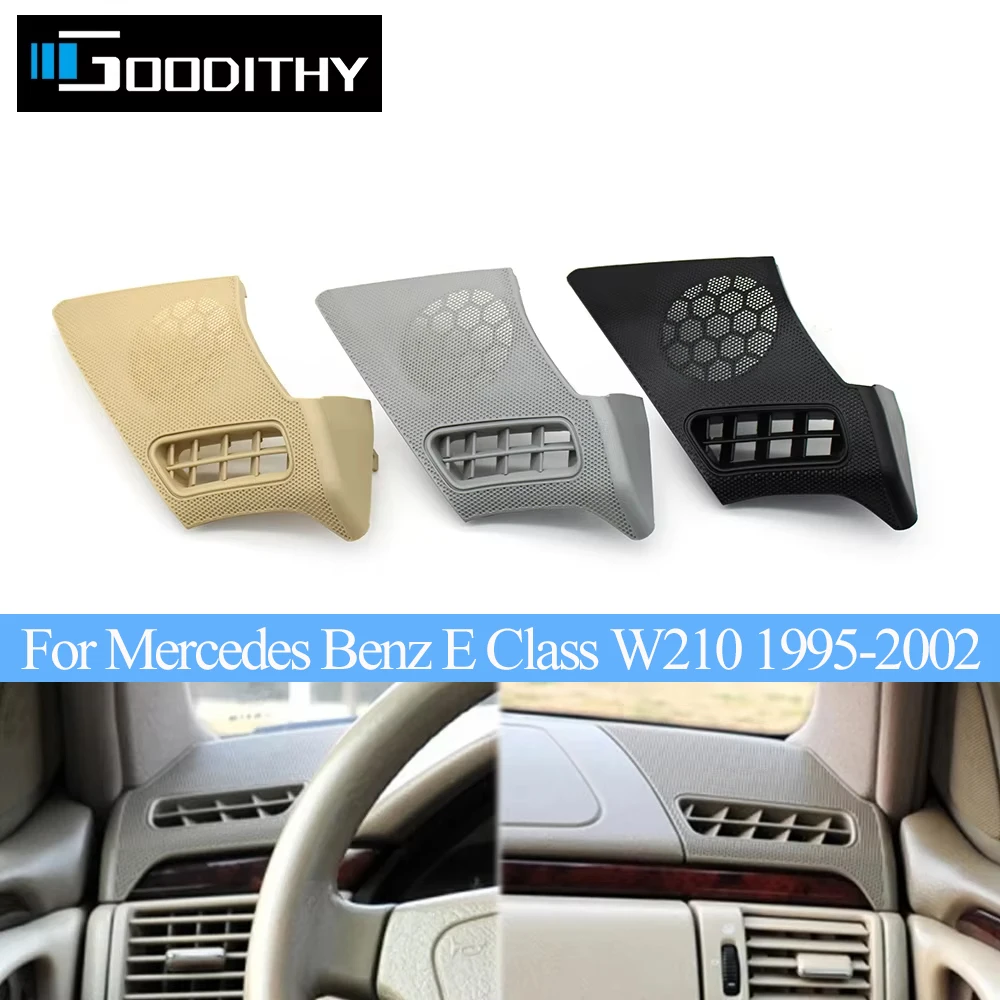 

LHD Car Air Conditioning Left Right AC Vent Speaker Grille Cover For Mercedes Benz E Class W210 1995-2002 E320 E430 E55