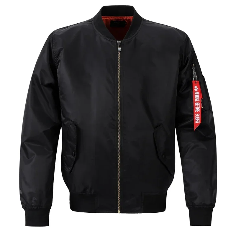

2025 Baseball Jackets Suit Casual Coat New MA1 Pilot Bomb Jacket Men's Autumn And Spring Men's Military Windproof Jacket Men's