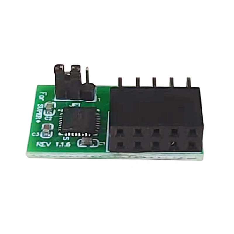 لوحدة النظام الأساسي الموثوق بها SuperMicro SPI 10Pin TPM2.0 مع وحدة تحكم 9670 دروبشيب