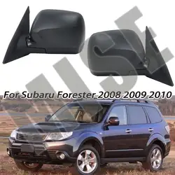Car Rearview Mirror Assy For Subaru Forester 2008 2009 2010 Auto Door Wing Side Mirror Electric folding Lens adjustment heating