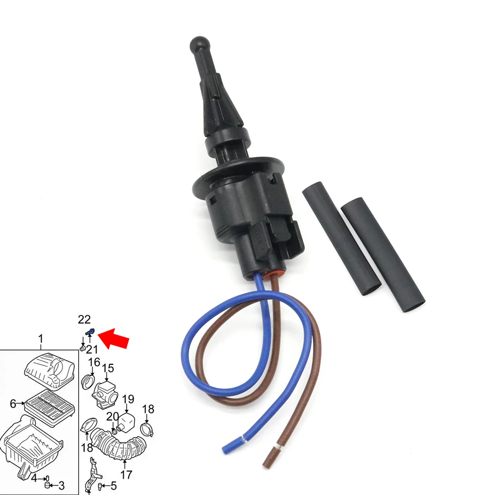 Intake Air Temperature Sensor For Suzuki Grand Vitara FT JT SX4 S-Cross Swift AA Liana ER Ignis FH MH Alto EF FF GF Jimny SN413
