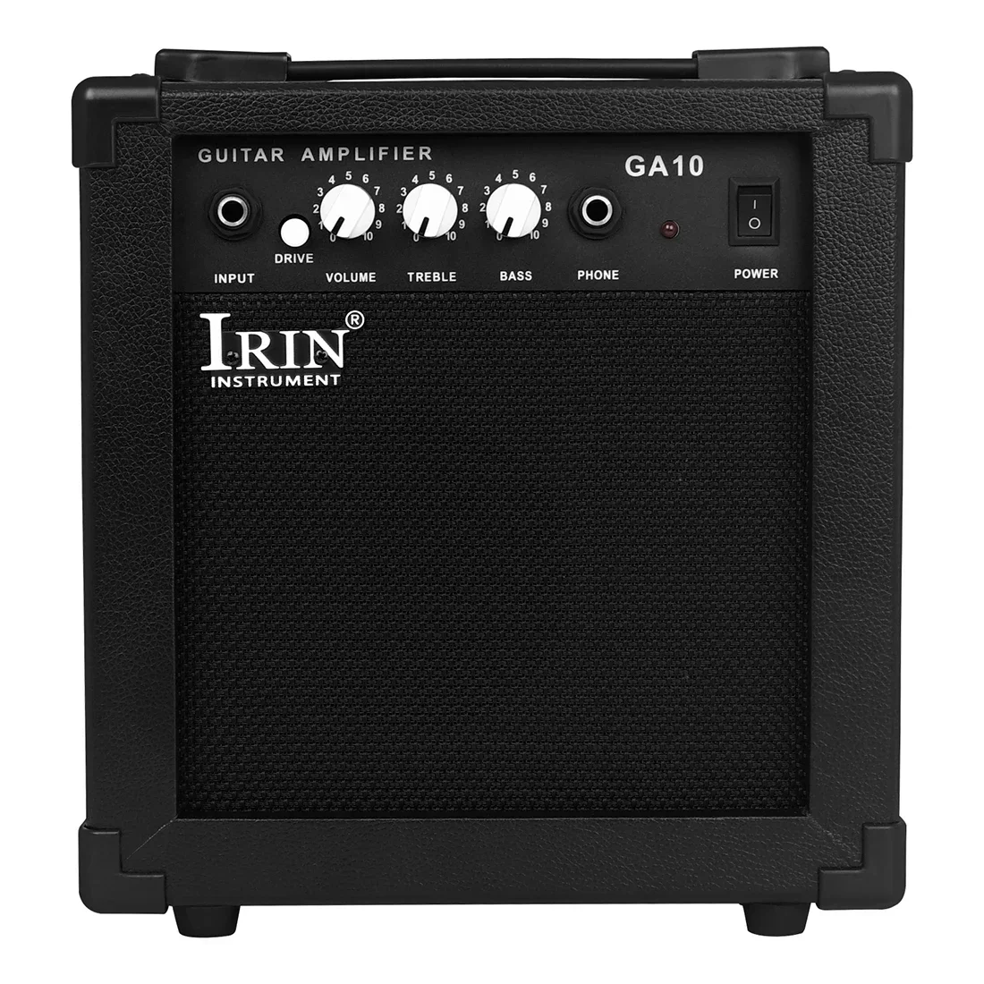 IRIN GA10 Mini Amplifier AMP Portable Amplifier Speaker Cabinet Suitable for Electric Guitar Electric Bass Street Performance