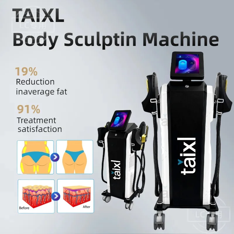 

Professional 200Hz 6500W TAIXL Neo Body Sculpting Machine Shaping 6500W 200hz Radio Frequency RF Muscle Stimulator Device
