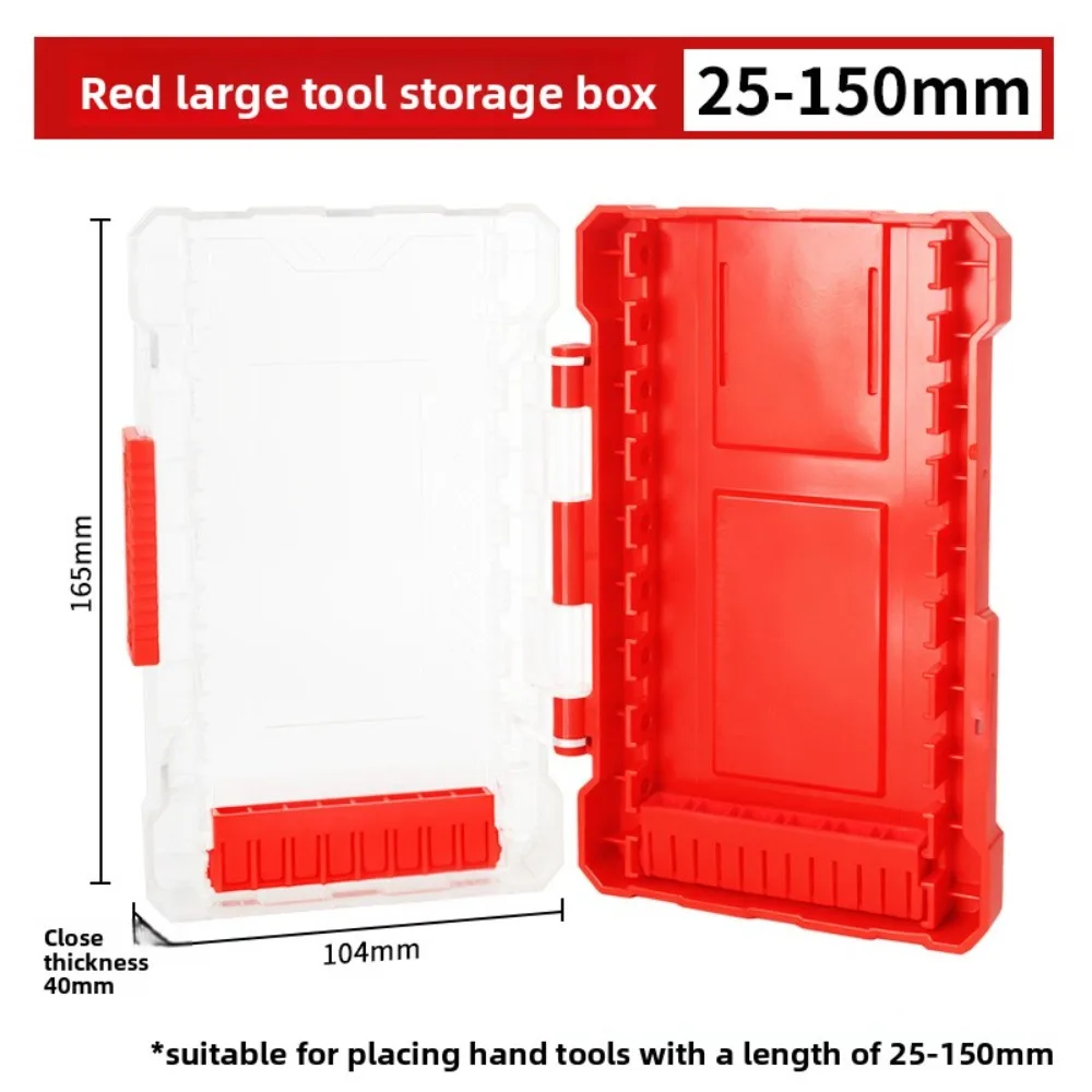 Embedded Parts Drill Bit Storage Box Rotating Hangable Tool Holder Sleeve Drill Bit Boxes Detachable Drill Bit Storage Container