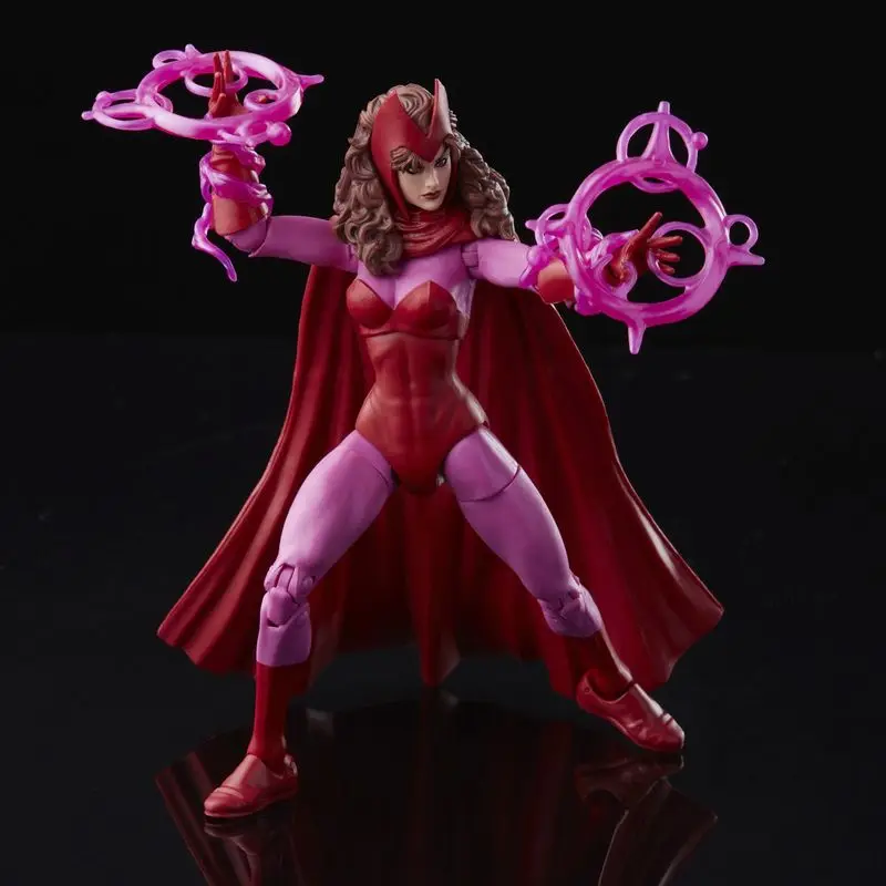 Anime Marvel Legends 80th Action Figure X Men 3-pack Toys Comics Family Matters Quicksilver Magneto Scarlet Witch Model Doll