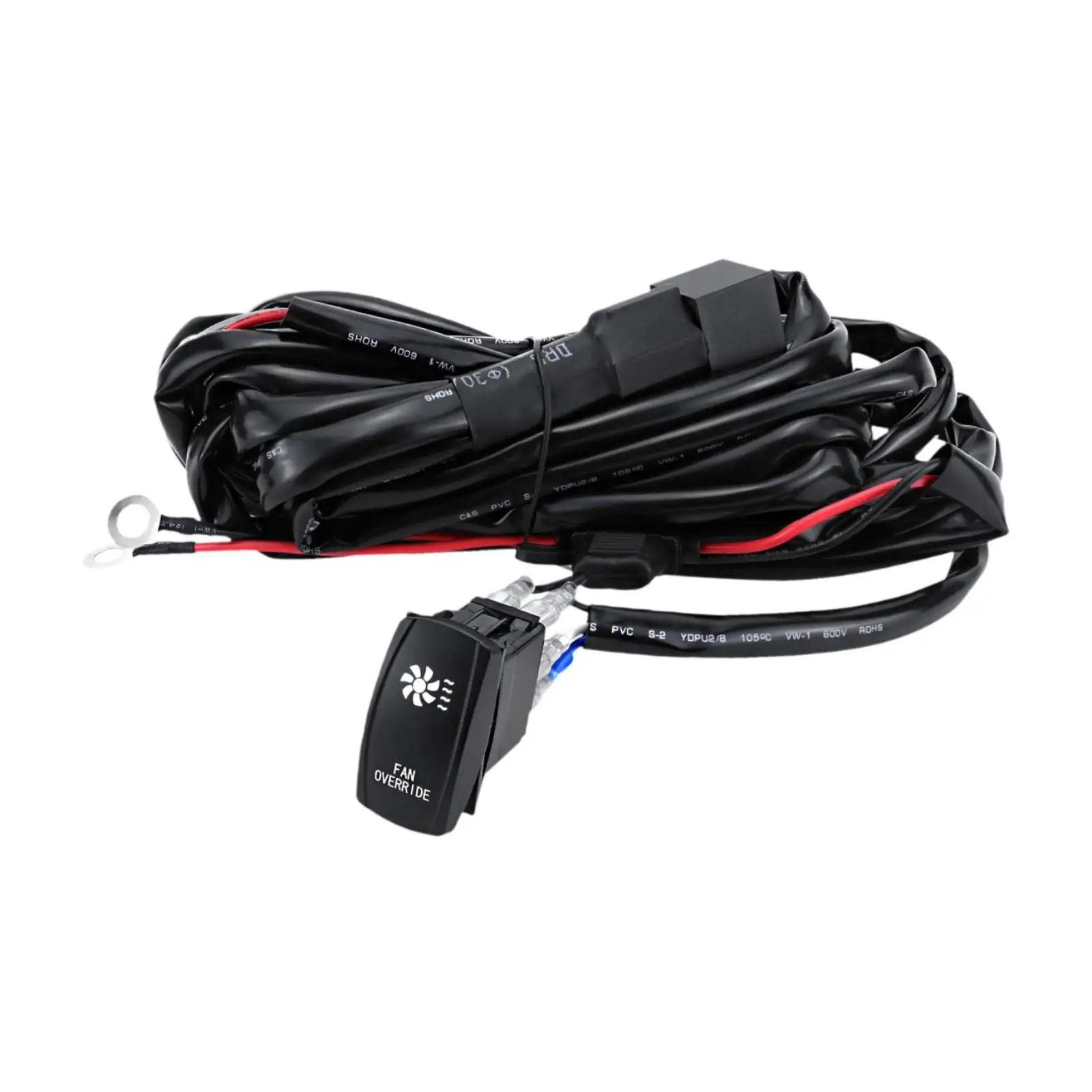 

Переключатель остановки вентилятора охлаждения, прочный жгут проводов из АБС-пластика для обслуживания двигателя UTV/ATV