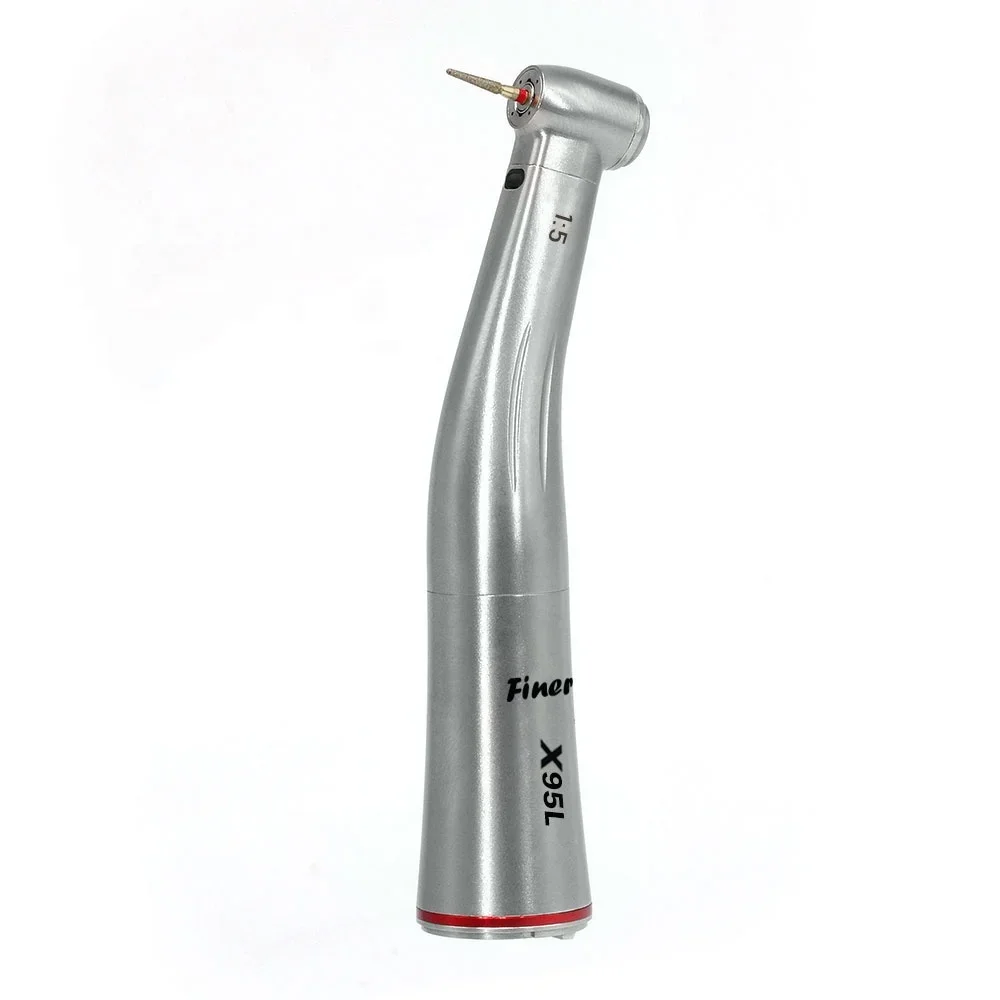 

Denta l handpiece 1:5 speed Increasing contra angle LED den tal handpiece