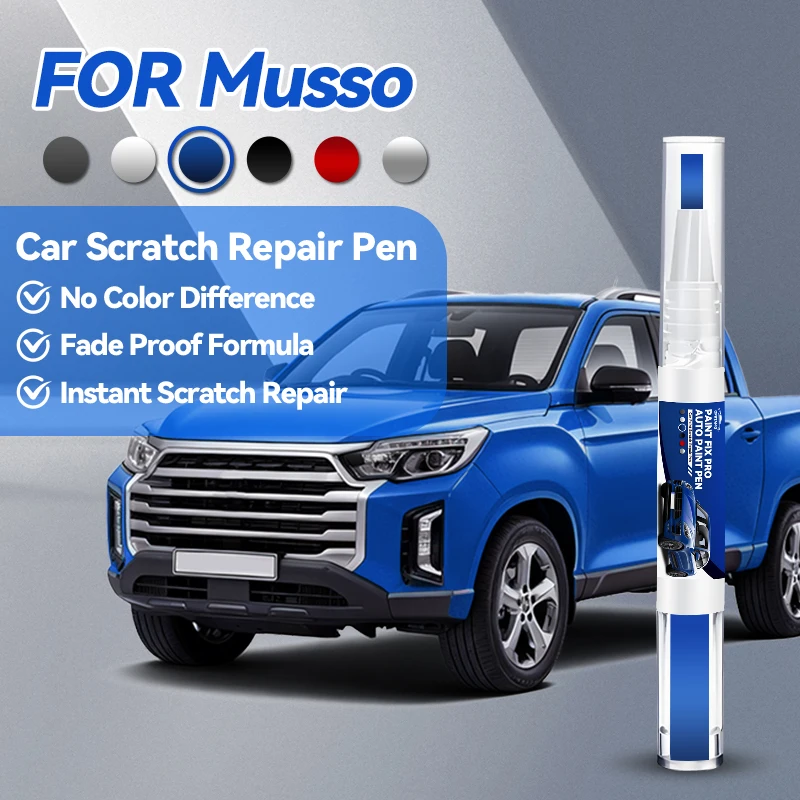 

Специализированные автомобильные аксессуары для KGM SsangYong Musso: Карандаш для ремонта краски, средство для удаления царапин, DIY, зеленый, серый, Grand