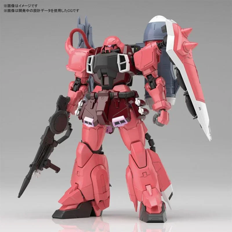 Bandai Gunpla Mg 1/100 Zgmf-1000 Gunner Zaku Warrior Lunamaria Hawke Use Gundam Assembly Model Collectible Robot Kits Figures