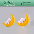2pcs Dog Rabbit