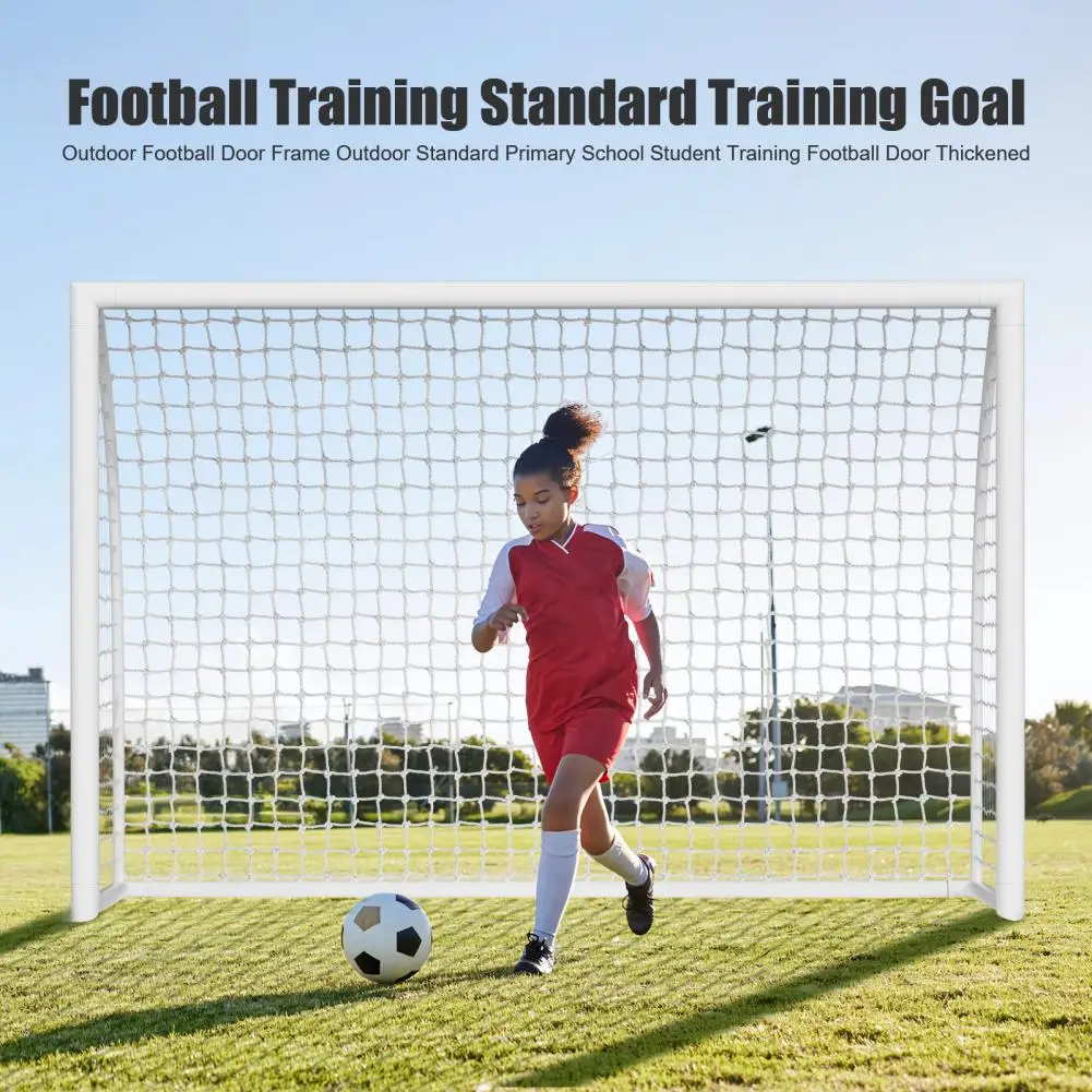 

Football Goal With Net, Foldable, Heavy Duty, Soccer Goal, Enhance Footwork Accuracy, Soccer Training Set, 10×6.5 FT