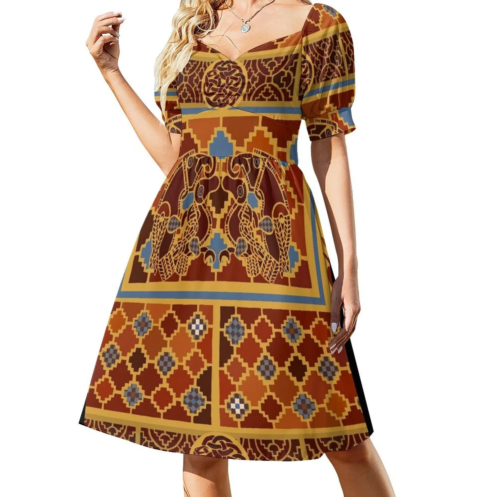 

Imagining Sutton Hoo: The Eagles Short Sleeved Dress dresses for woman 2025 Dress