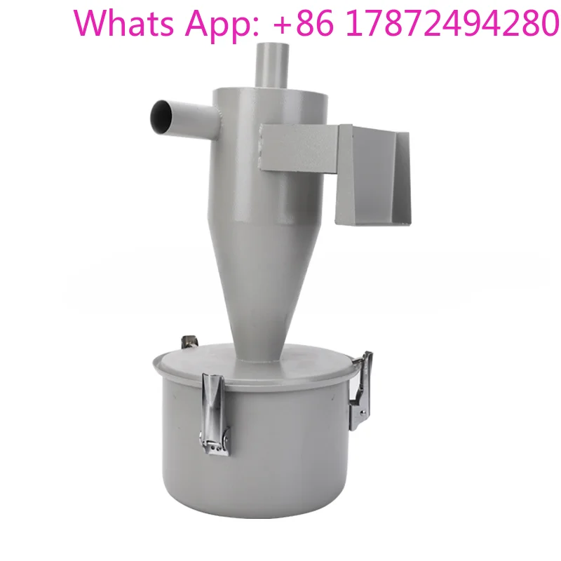 cyclone dust collector vacuum feeder recycler stainless steel air dust exhaust air inlet filter