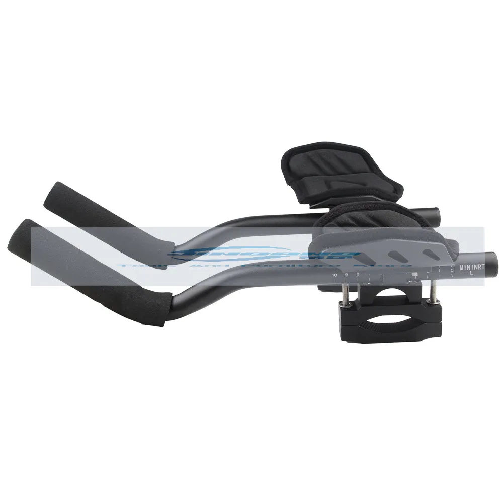 مقبض مسند الدراجة الجبلية، دراجة الطريق، مقبض مسطح متكامل، مسند قابل للإزالة TT #5