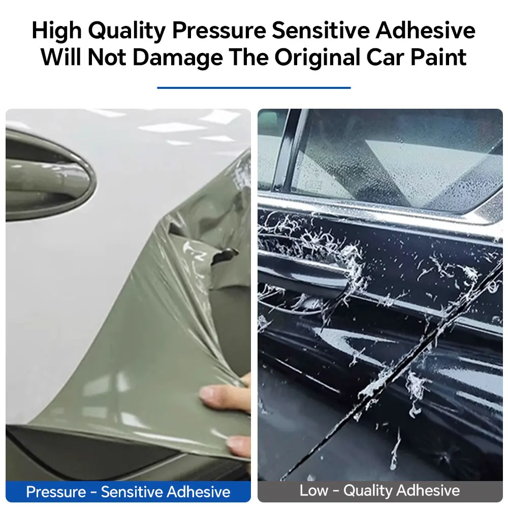 9.5mil Film for BMW 7 Series G70 M Sport 2023 2024 TPU PPF Transparent Anti-scratch Pre Cut Paint Protection Car Body Sticker