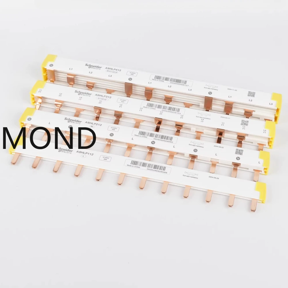 Schneider A9HLP Makeup Busbar A9XPH224/112/124/212/312/324/412/424/612/624 Connection Terminal A9XPCM04 1P+N A9HLD624 Circuit
