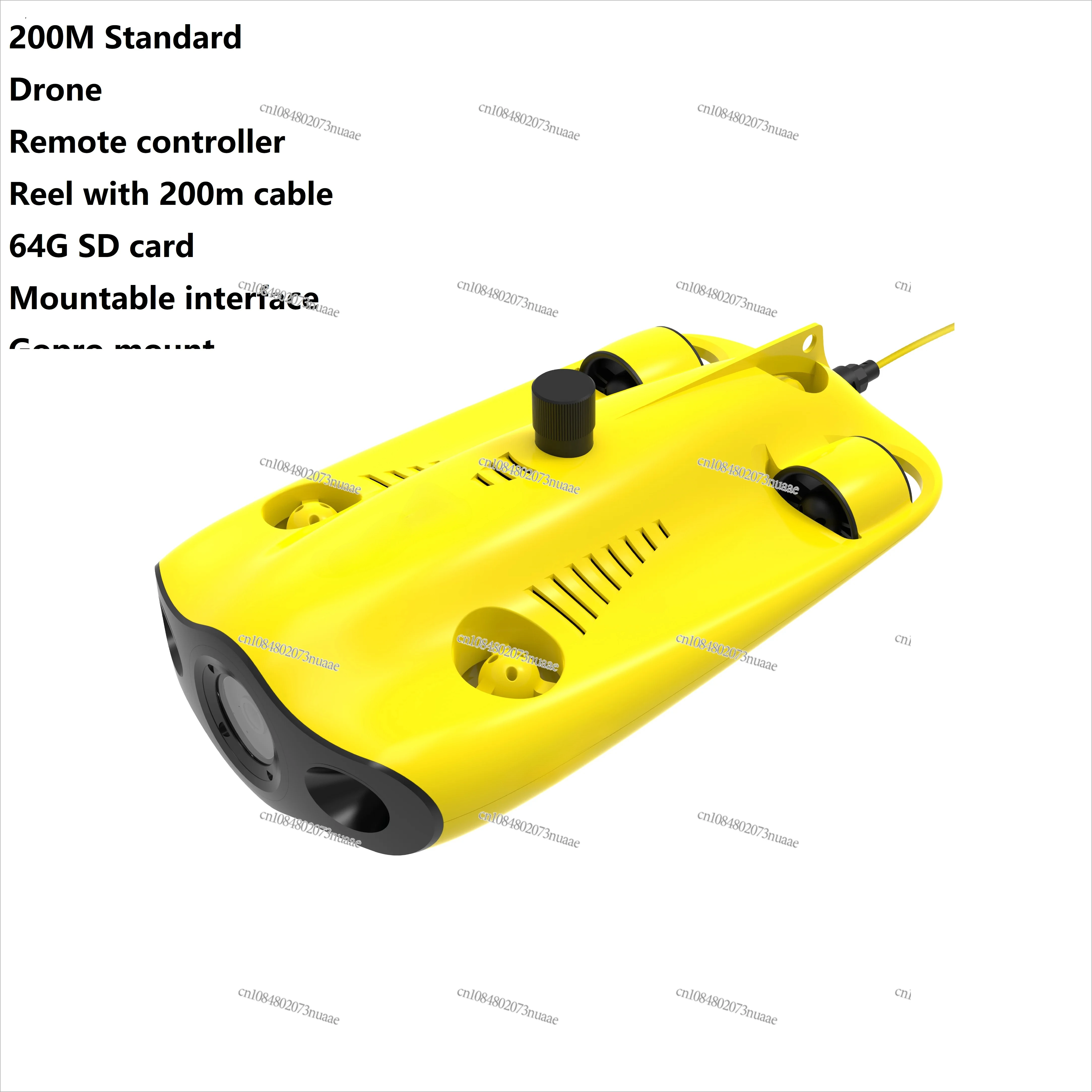 For 4K Camera Underwater Shooting Sub Mariner 200M Gladius Minis Underwater Dron Submarine Drone Robot Rov Fishing Drone