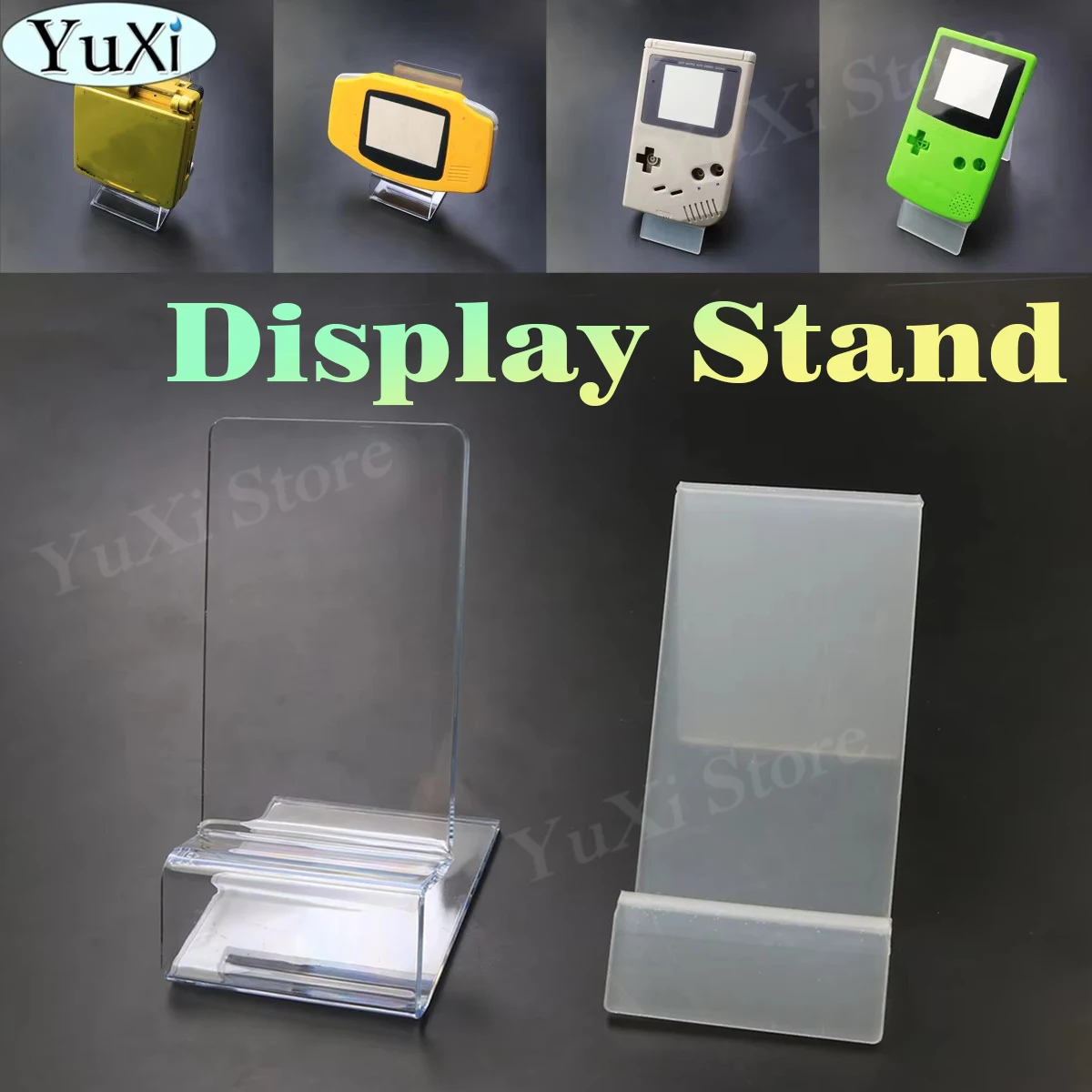 Soporte transparente para mando de teléfono, soporte de pantalla portátil para Gameboy Advance GBA GBP GBC GBA SP PS5 PS4 Xbox One, pieza de soporte, 1 ud.