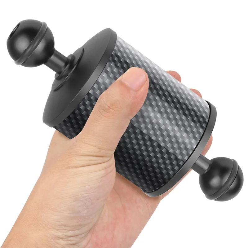 Verbesserter Tauch-Auftriebsarm, Dual-Kugelkopf, D60 mm, schwimmender Arm, Tauchtablett-Verlängerungshalterung für Gopro 11 Insta360 X3 SLR-Kamera – Detail 15