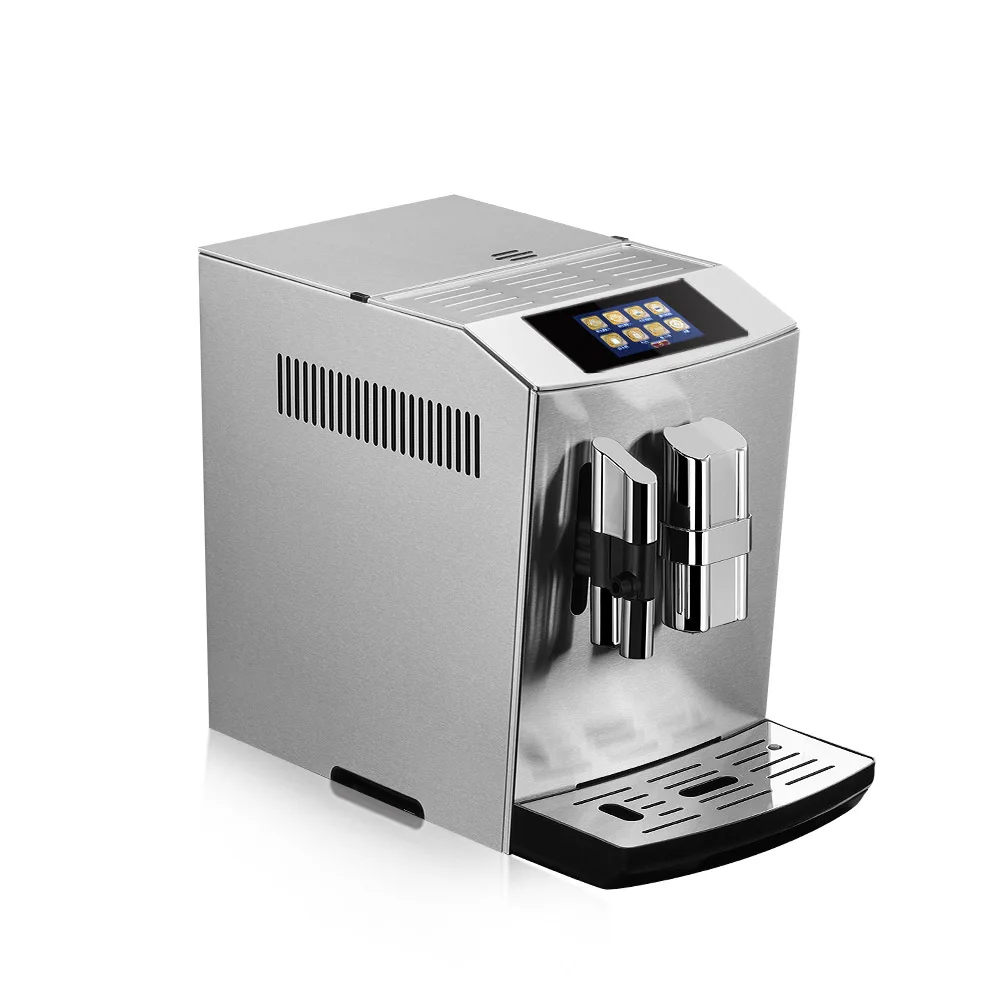 The electric one touch  latte fully automatic espresso  maker coffee machine