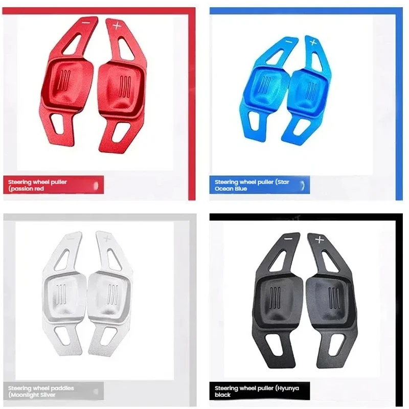 

Car steering wheel shift paddles Aluminum shift paddles Car For Volkswagen VW Golf 8 MK8 Tiguan L Touareg CC Magotan 2018-2023
