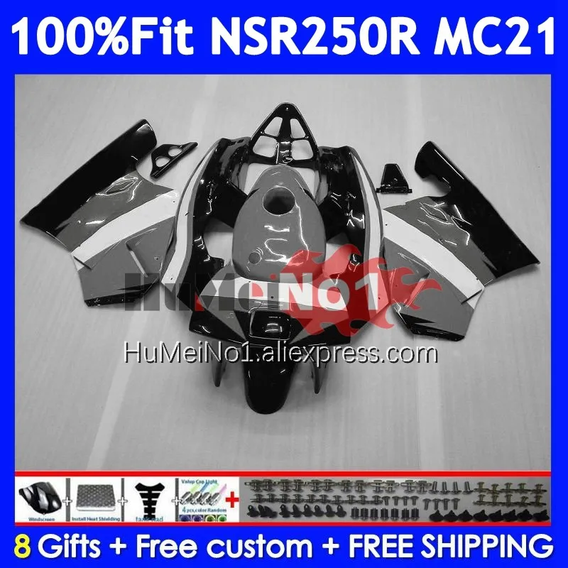 Injection For HONDA NSR250R MC21 PGM3 1990 1991 1992 1993 15No.139 NSR250 NSR 250 R RR NSR 250R 90 91 92 93 Fairing Repsol Grey