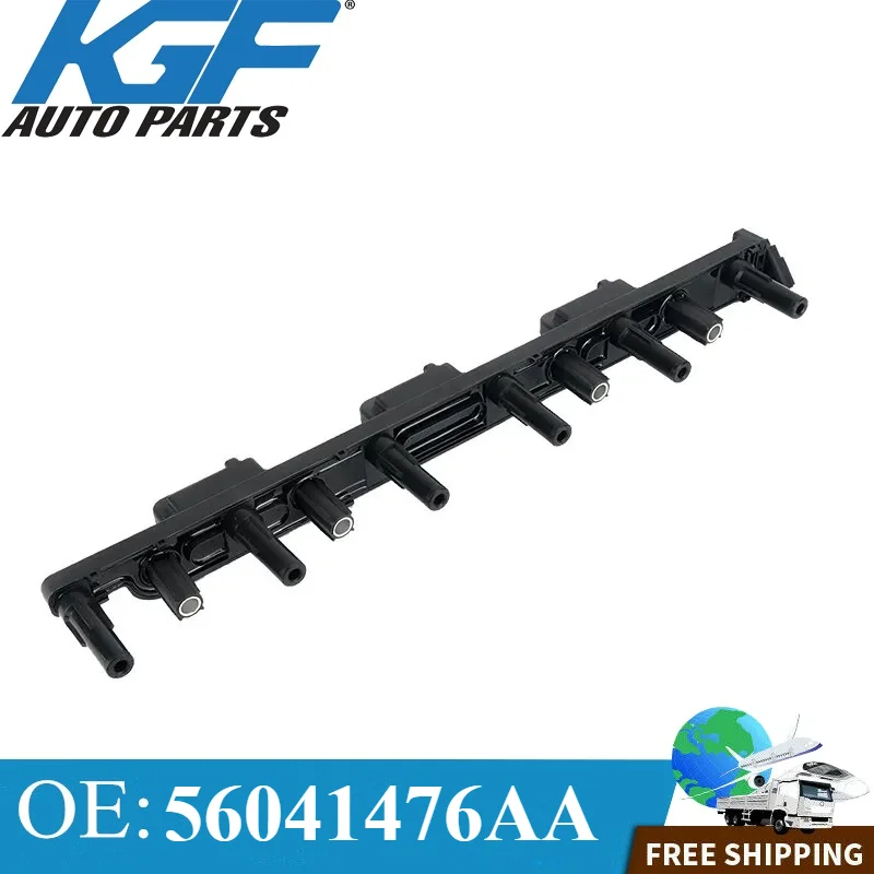 

OEM Ignition Coil Pack Fit For 2000-2006 Jeep Grand Cherokee Wrangler 4.0L L6 56041476AA 56041476AB