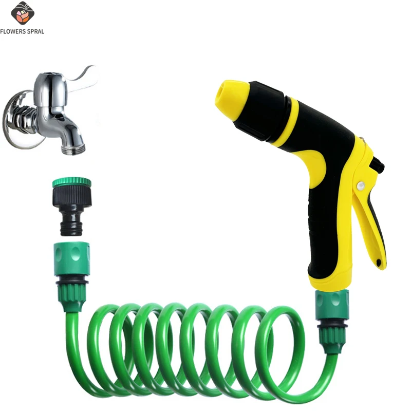 Scalable EVA Garden Hose 7.5-30M Portable Car Wash And Garden Watering Spring Water Pipe, Garden Supplies