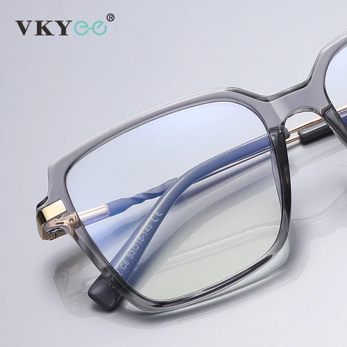 Imagen 2 del producto VICKY, gafas de lectura con montura grande y diseño cuadrado para mujer, gafas de lectura antiluz azul, prescripción personalizable PFD2212