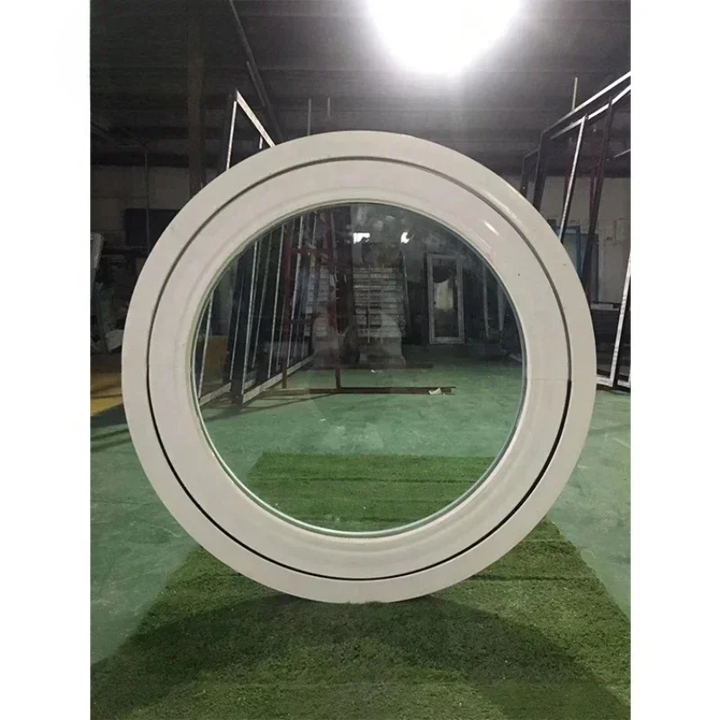 Tegood AS2047 Standard Customized Special Design Durable Aluminum Fixed Circular Round Window