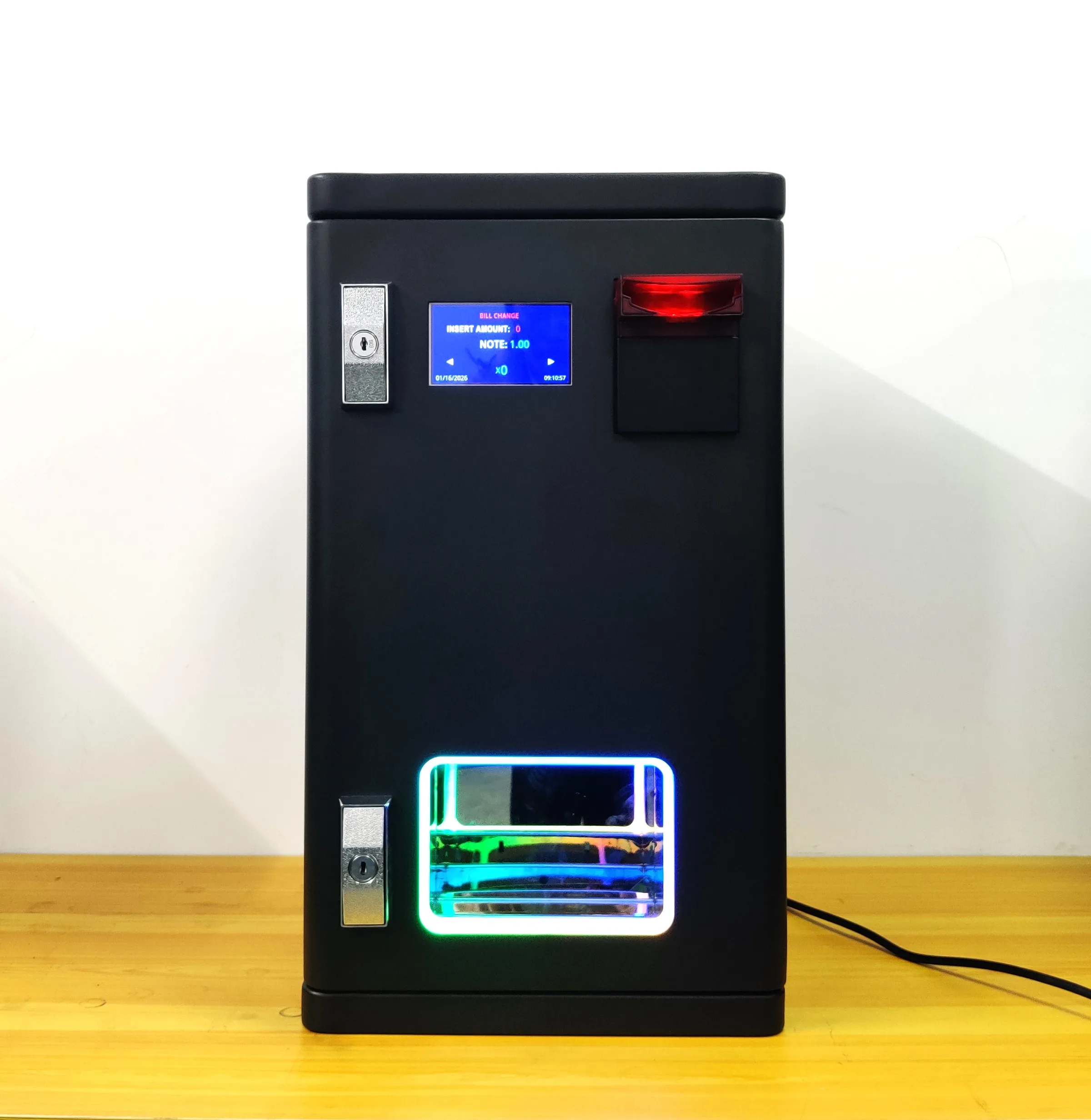 Self-Service Ordering Machine with Cash Payment POS Terminal Tablet Wall Mounted Capacitive Touch