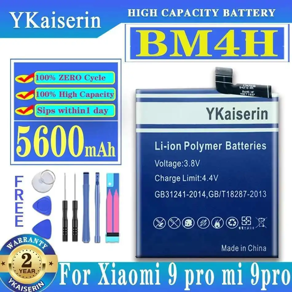 

5600mAh Extended Battery for Xiaomi 9 pro mi 9pro BM4H