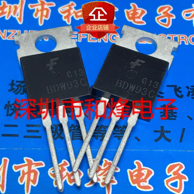 5PCS-10PCS BDW93C  TO-220 100V 12A   New And Original On Stock Quiky Shipping