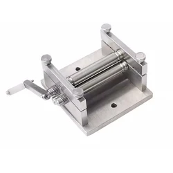 DIY Manual Plate Rolling Machine Soft Metal Sheet Soft Metal Tube Mini Bending Machine S/N: 20013 Y