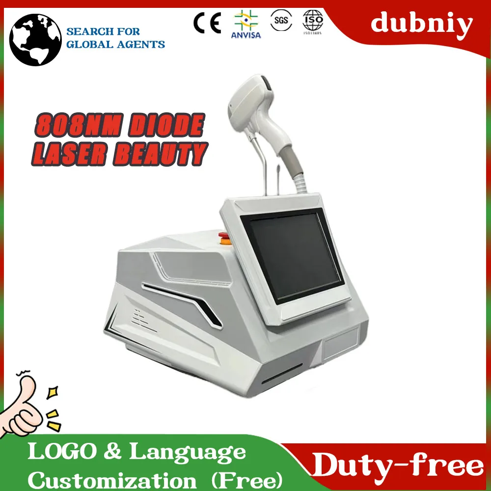 808NM diode laser beauty device for permanent hair removal 300wan other power options factory direct sale clearance price