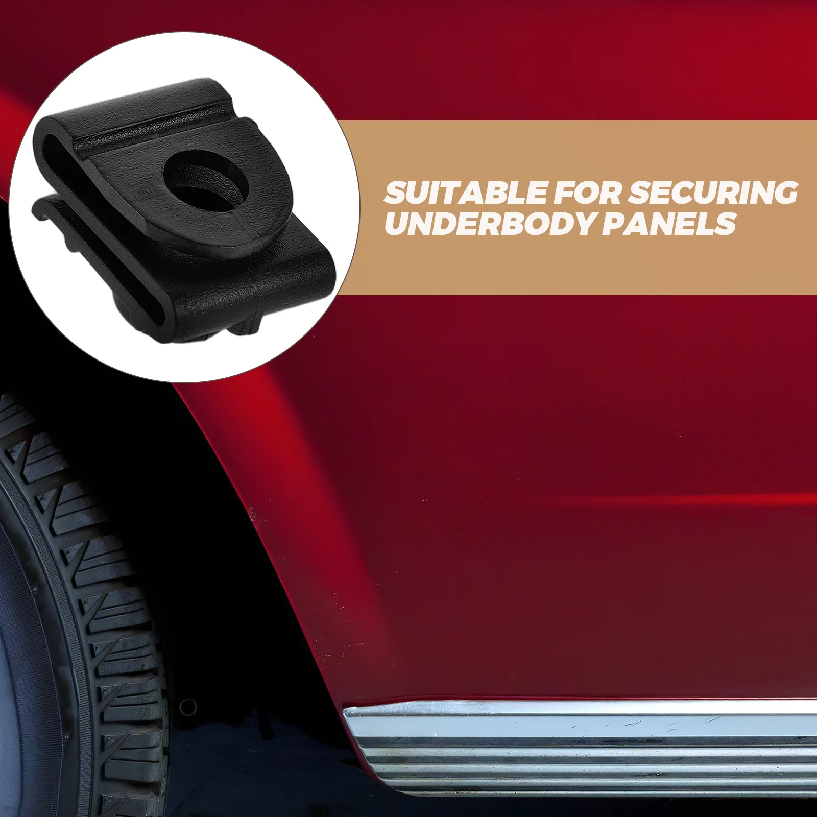 20 قطعة مقاطع التجنيب السيارات الثقيلة البلاستيك دفع دبوس السحابات ل غطاء الوفير عجلة قوس و تركيب لوحة Underbody