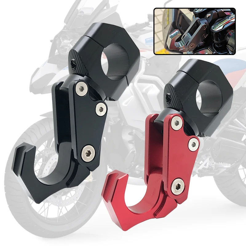 

1PC Motorcycle Hook Helmet Holder Luggage Bag Bottle Hook Hanger Carry Storage CNC Aluminum Accessories Bike Hook