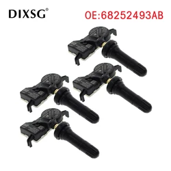 4PCS TPMS Sensor 68252493AB FOR 2014-2021 Jeep Renegade TPMS 433MHzTire Pressure Sensor TPMS Jeep Tire Air Pressure Sensor