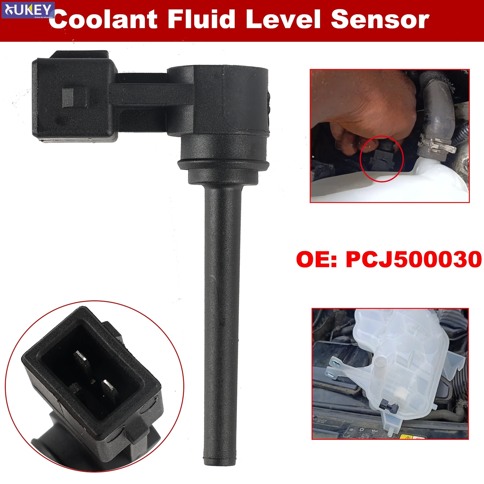 Engine Coolant Level Liquid Sensor For Land Rover Discovery LR3 LR4 For Range Rover 2006 2007 2008 2009 2010 2011-2019 PCJ500030