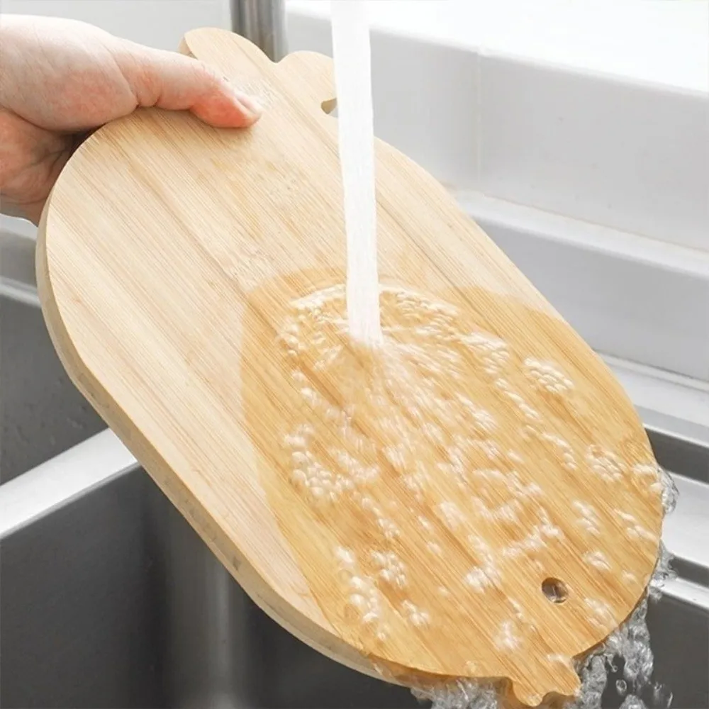 

Durable Pig Shape Wooden Cutting Board Fish Shape Creative Fruit Vegetable Cutting Board Food Chopping Board‌ Kitchen