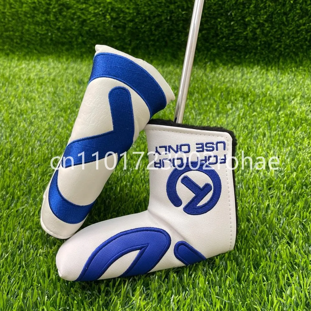 

Fashion L-Style Mallet Putter Cover - Premium PU Leather Golf Headcover, Modern Club Protector