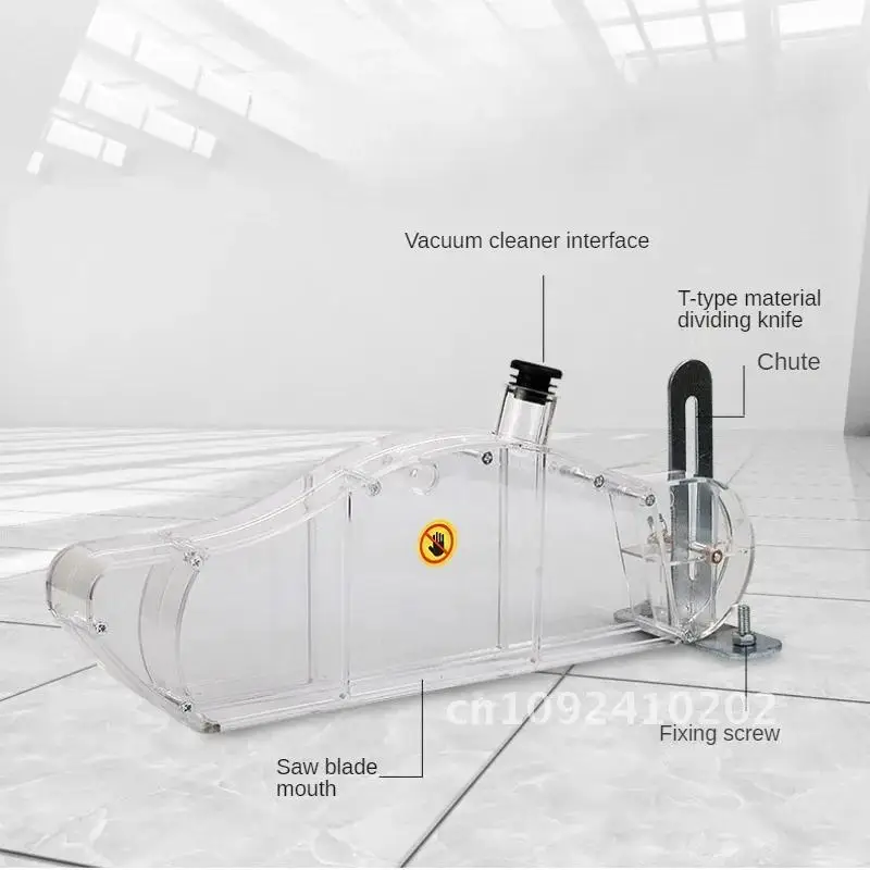 Table Saw Protective Cover Transparent Shell Dust Plastic Guard 4-10 Support Electric Circular Safety for Clear Saw Inch