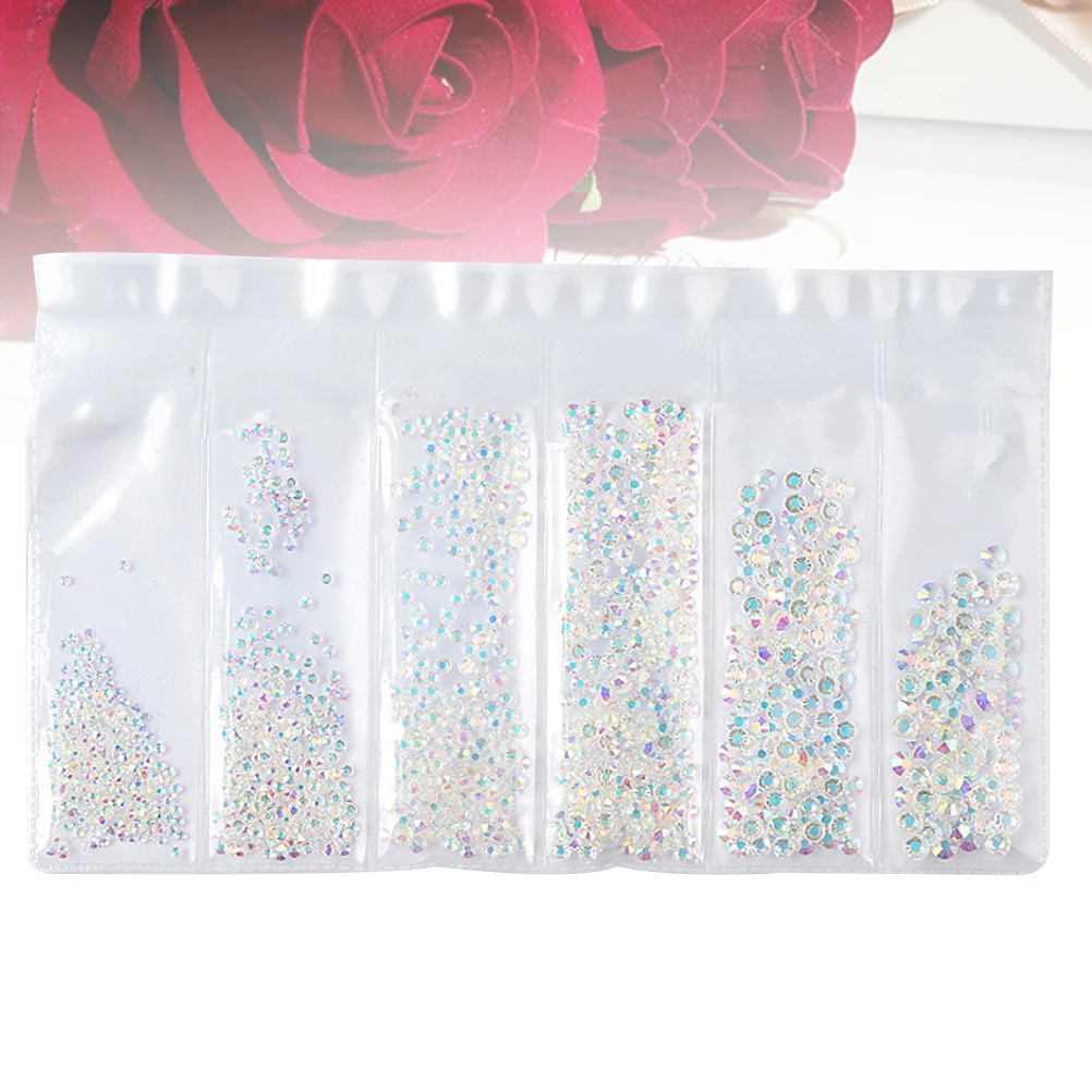 1364 pezzi di decorazioni per nail art con trapano ad acqua, forniture per manicure fai da te uniche per donne e ragazze, accessori per strass per nail art