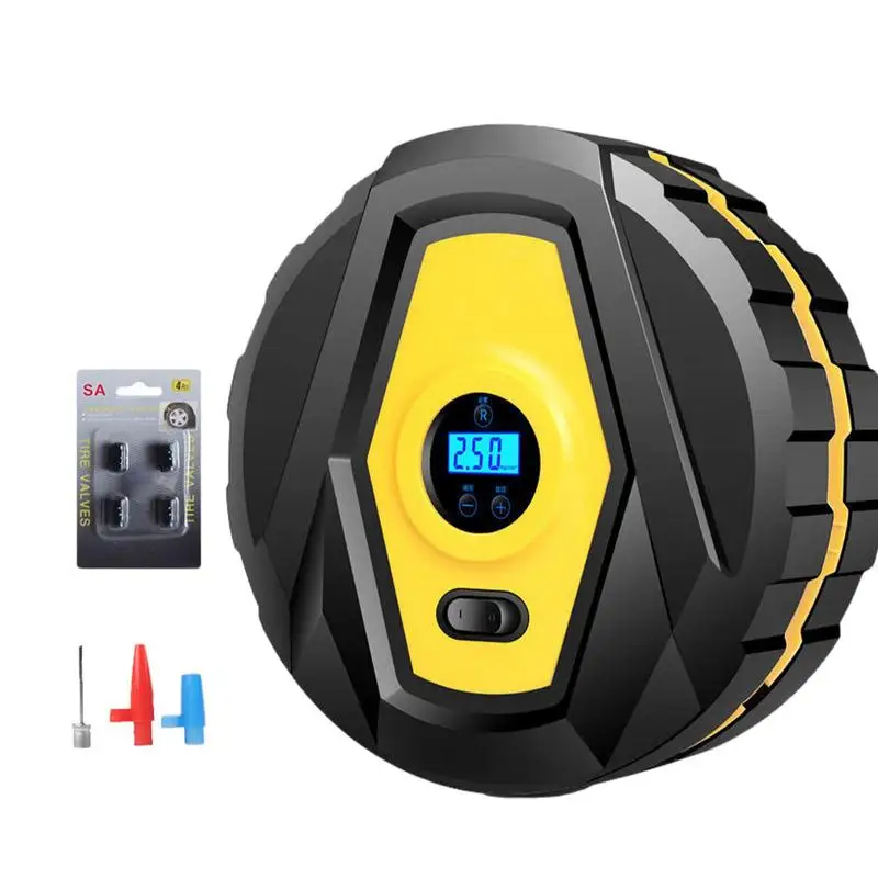

Digital Air Compressor 12v Air Pump For Car Portable Tyre Inflator Electric Motorcycle Pump Air Compressor For Car Motorcycles