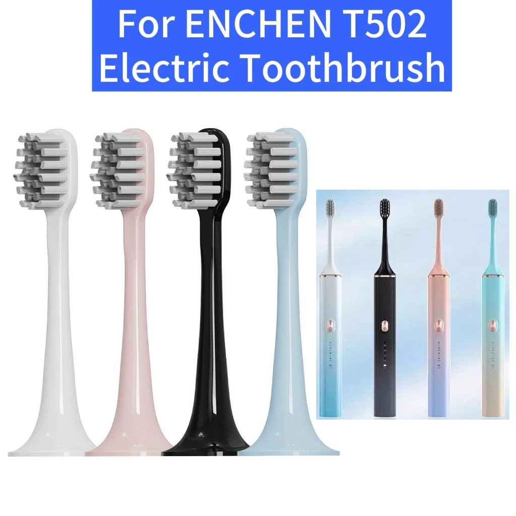 For ENCHEN T502 Electric Toothbrush  Replacement Head Original Toothbrush Head Accessories Adult Nozzle,4/8/16PCS