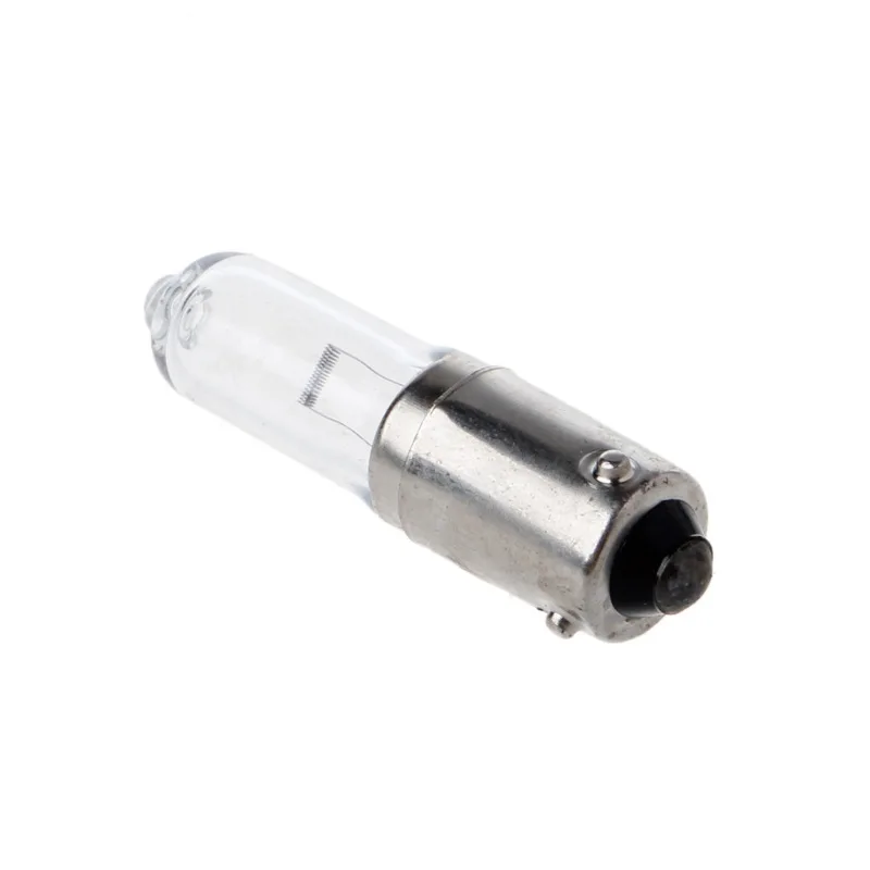 Bombilla halógena para coche, luz antiniebla, pie plano, inclinación, luz blanca, 12V, 1.9A, 250LM, H21w, 2 piezas