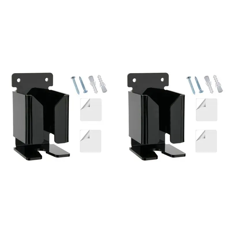 

ABVT-2X Electric Razor Wall Mount Holder Acrylic Shaver Holder Razor Hanger Shaver Organizer Men Shower Razor Storage,A